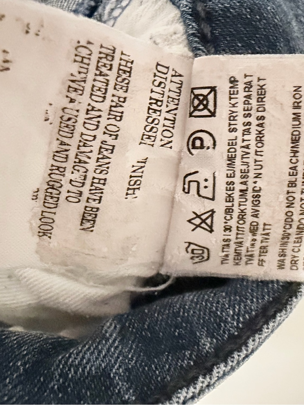 Acne Jeans Women’s Skinny Denim 25 / 32 Medium Wash Stretch Designer Luxury Chic - Picture 8 of 9